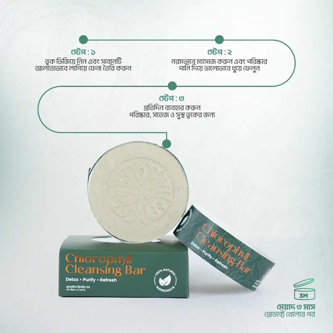 Chlorophyll Cleansing Bar