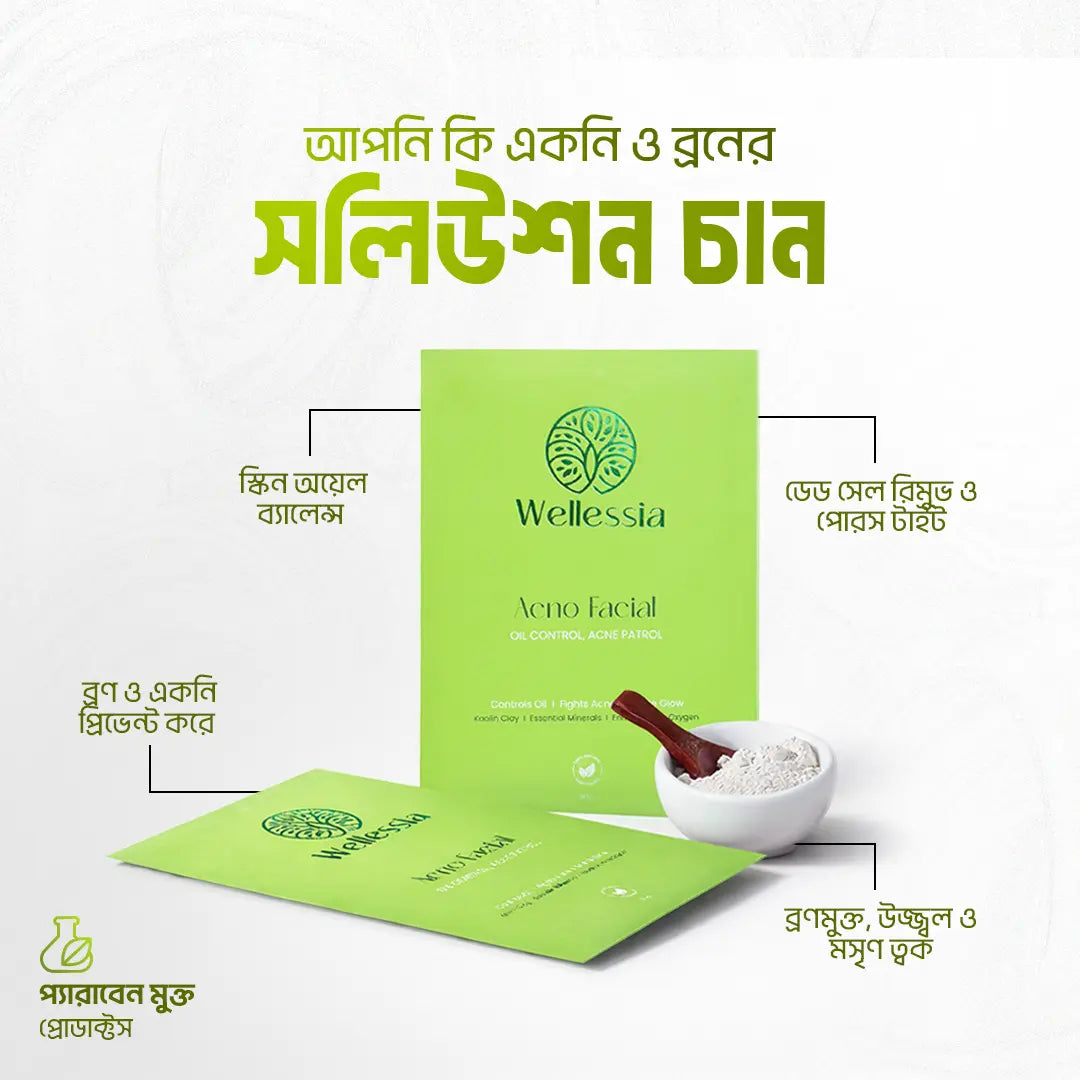 Skin care Acno facial 