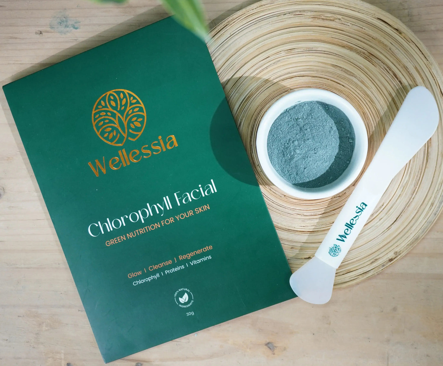 wellessia chlorophyll facial
