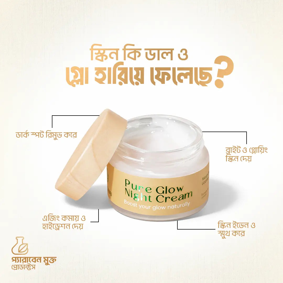 Skin care Pure Glow Night Cream