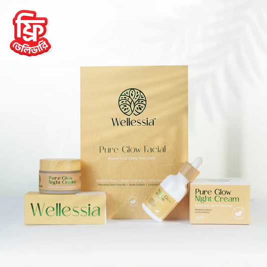 Pure Glow Combo (Facial, Serum, Night Cream)