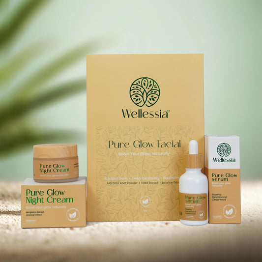 Pure Glow Set (Facial, Serum, Night Cream)