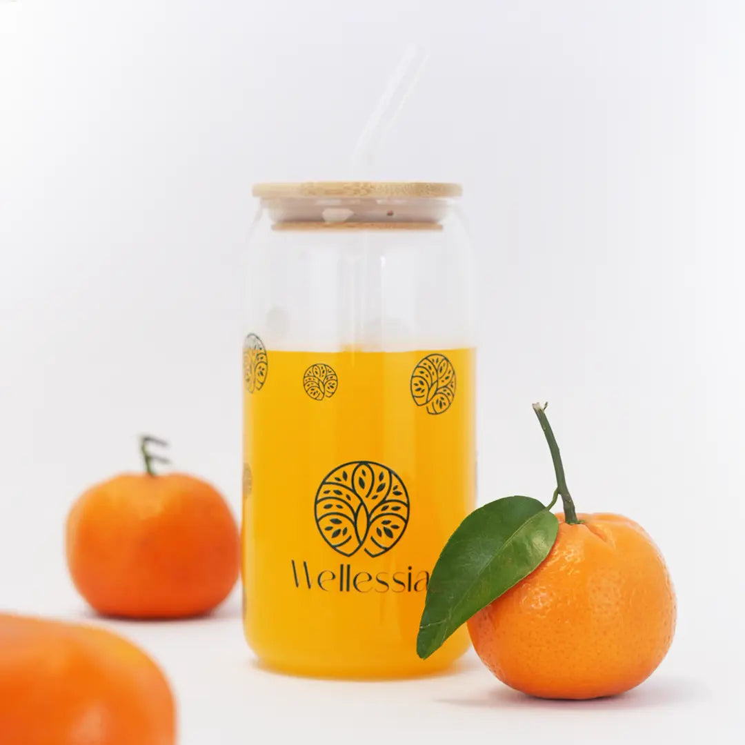 Wellessia Glass Sipper